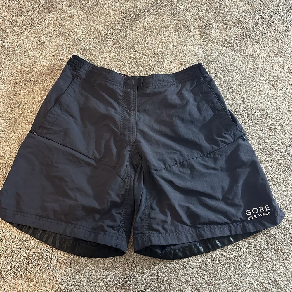 Gore Bike Wear Shorts Black Women's Medium 8 Inch Inseam Great Shape